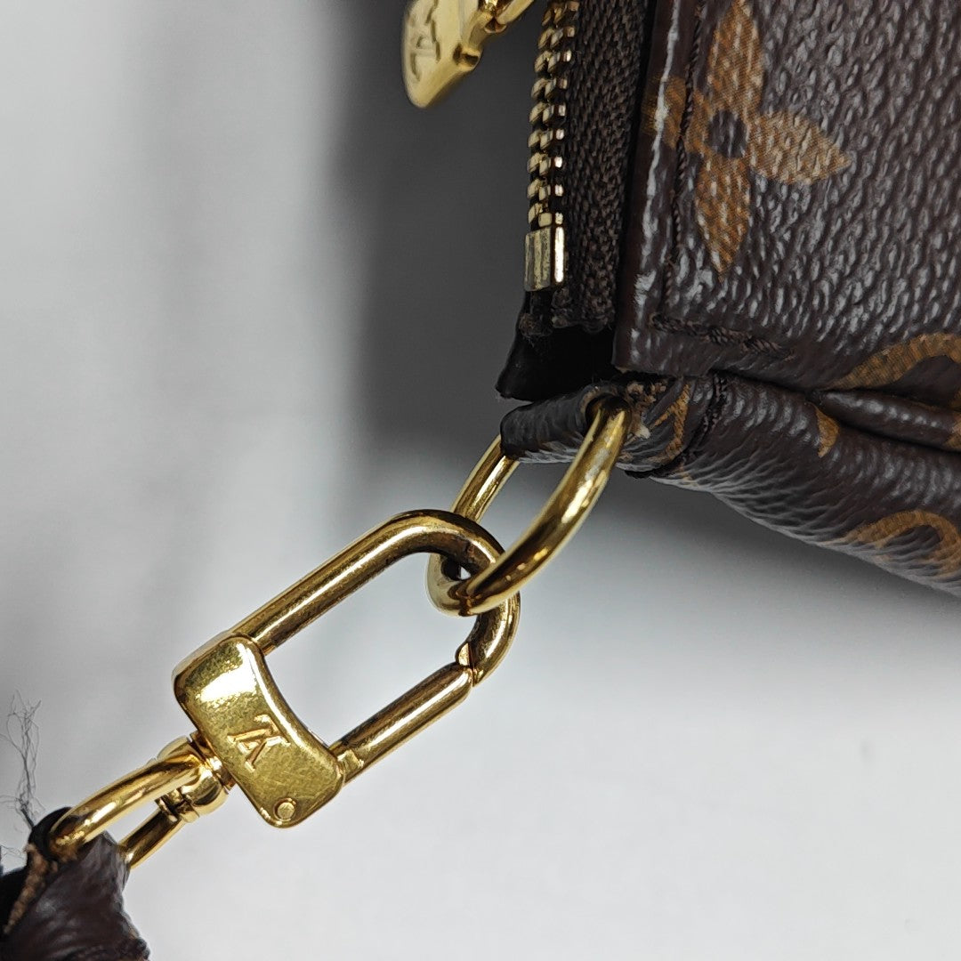 MULTI Monogram Coated Canvas Brown