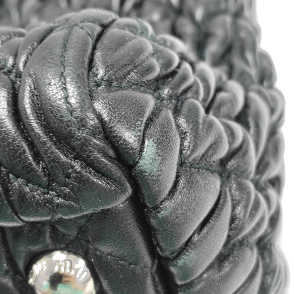 Lambskin Shoulder Bag Black