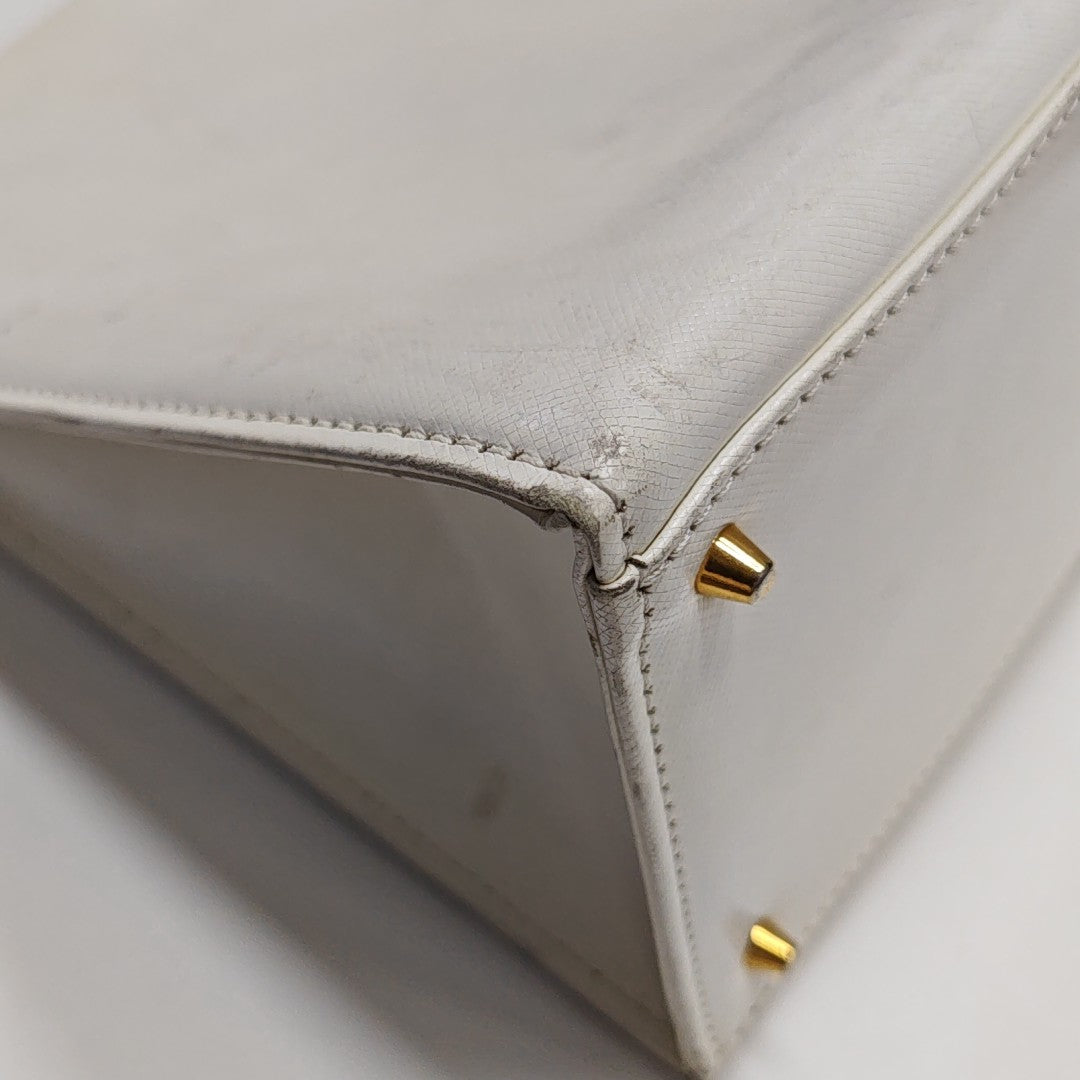 Calfskin Tote Bag White