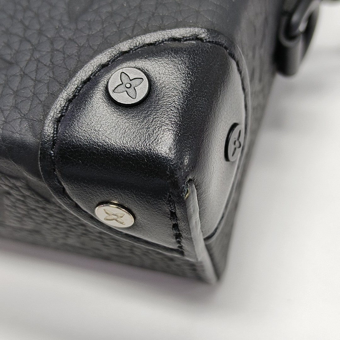 SOFT TRUNK Mini Monogram Calfskin Black