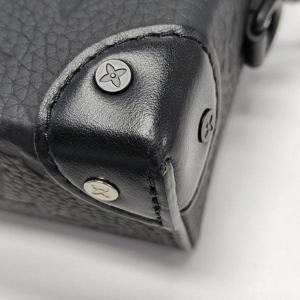 SOFT TRUNK Mini Monogram Calfskin Black