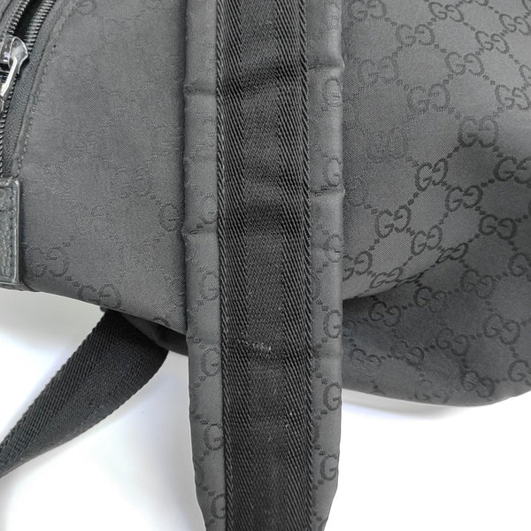 Monogram Canvas Backpack Black