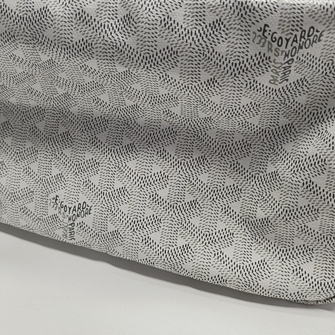 Hobo Coated Canvas White