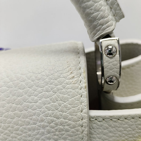ARTYCAPUCINES MM Calfskin White