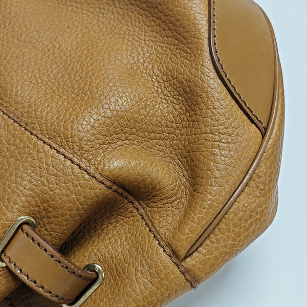 Calfskin Shoulder Bag Brown