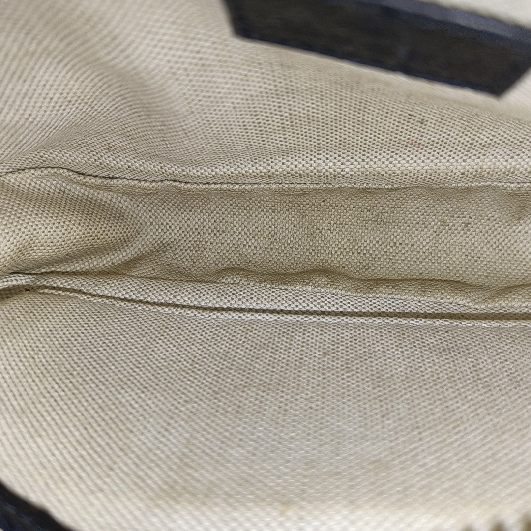 GG Supreme Mini Monogram Coated Canvas Beige
