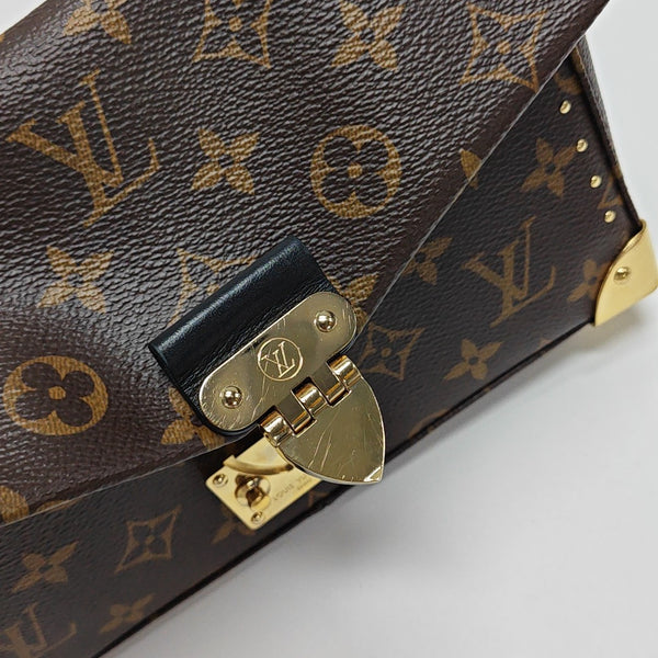 TRUNKIE Monogram Coated Canvas Brown