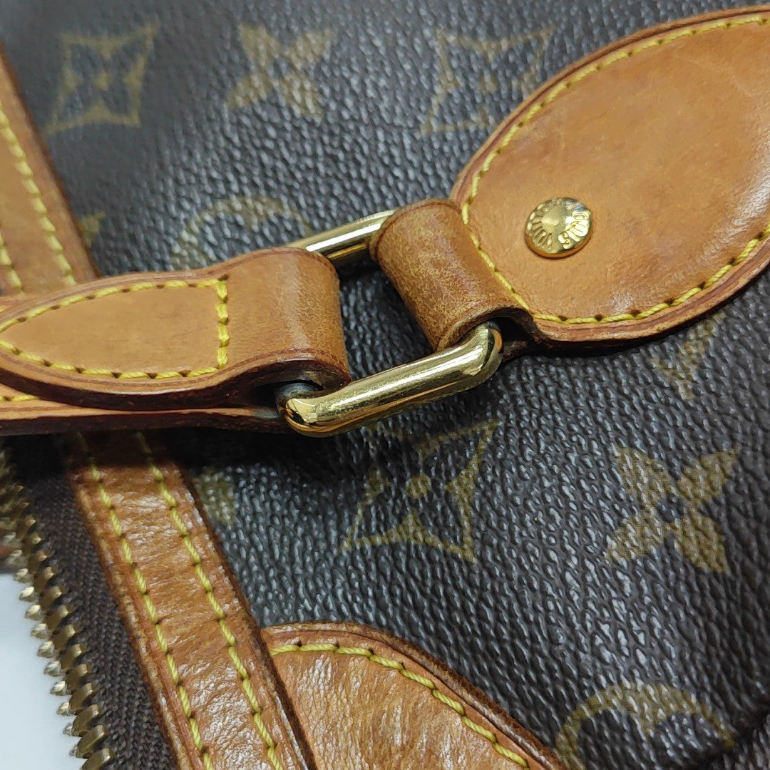 PALERMO PM Monogram Coated Canvas Brown