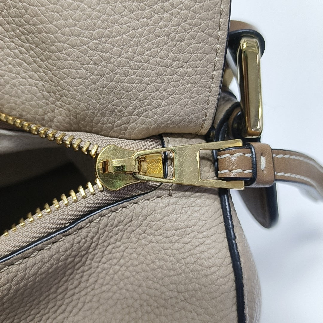 Puzzle Small Calfskin Beige