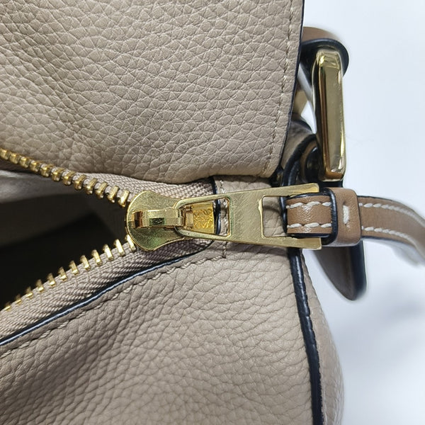 Puzzle Small Calfskin Beige