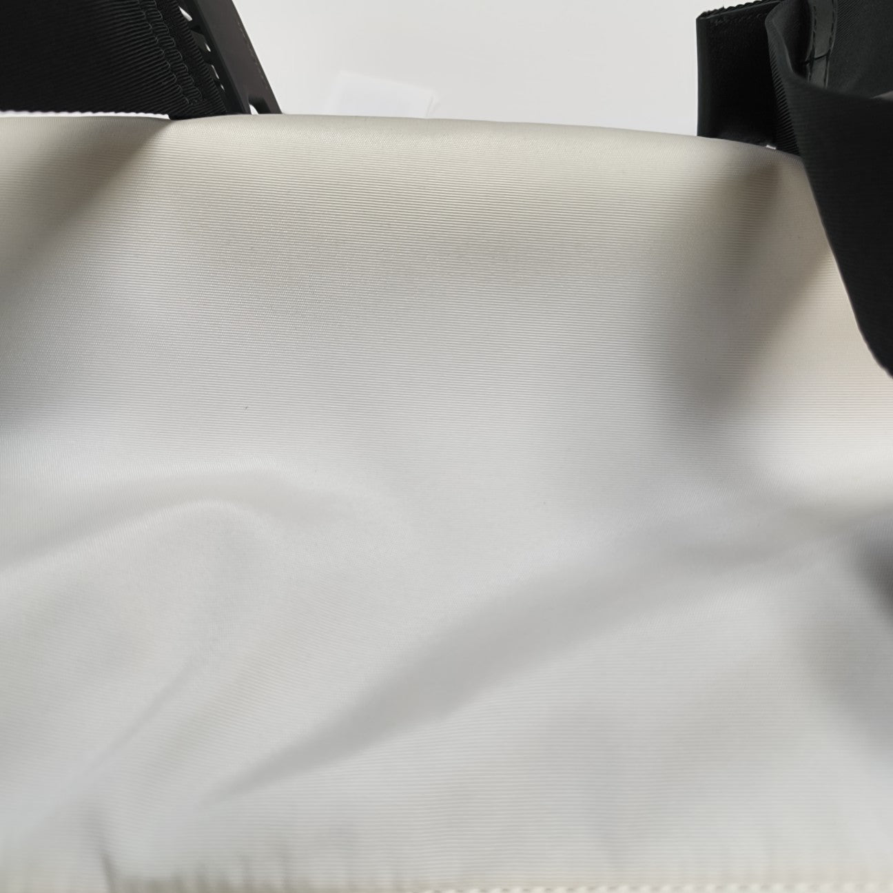 Fabric Belt Bag White
