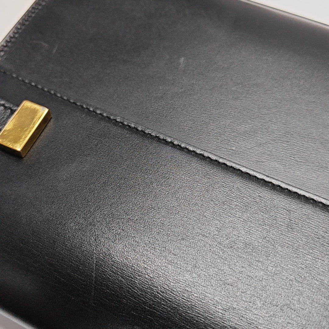 MANHATTAN Small Calfskin Black