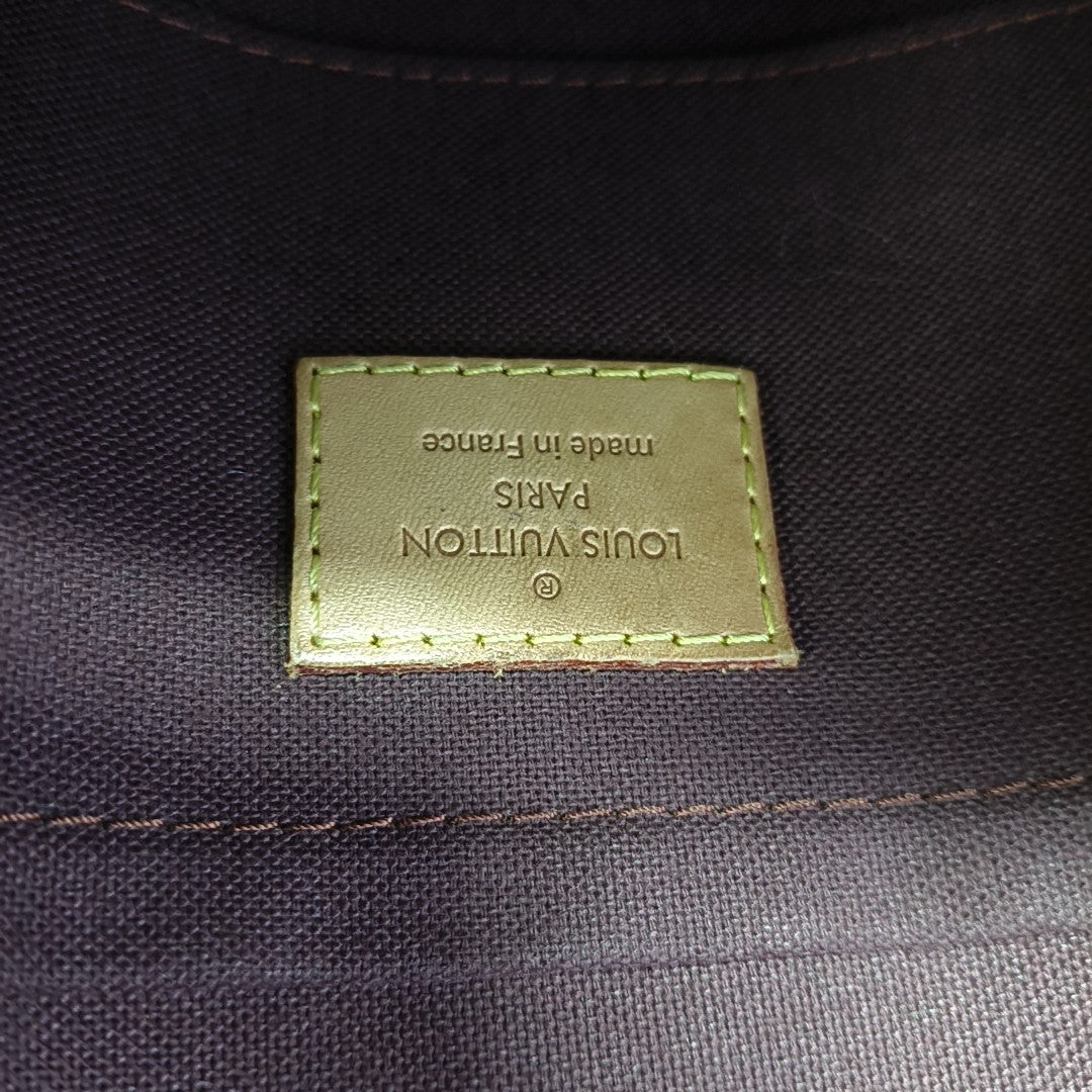 FAVORITE MM Monogram Coated Canvas Brown
