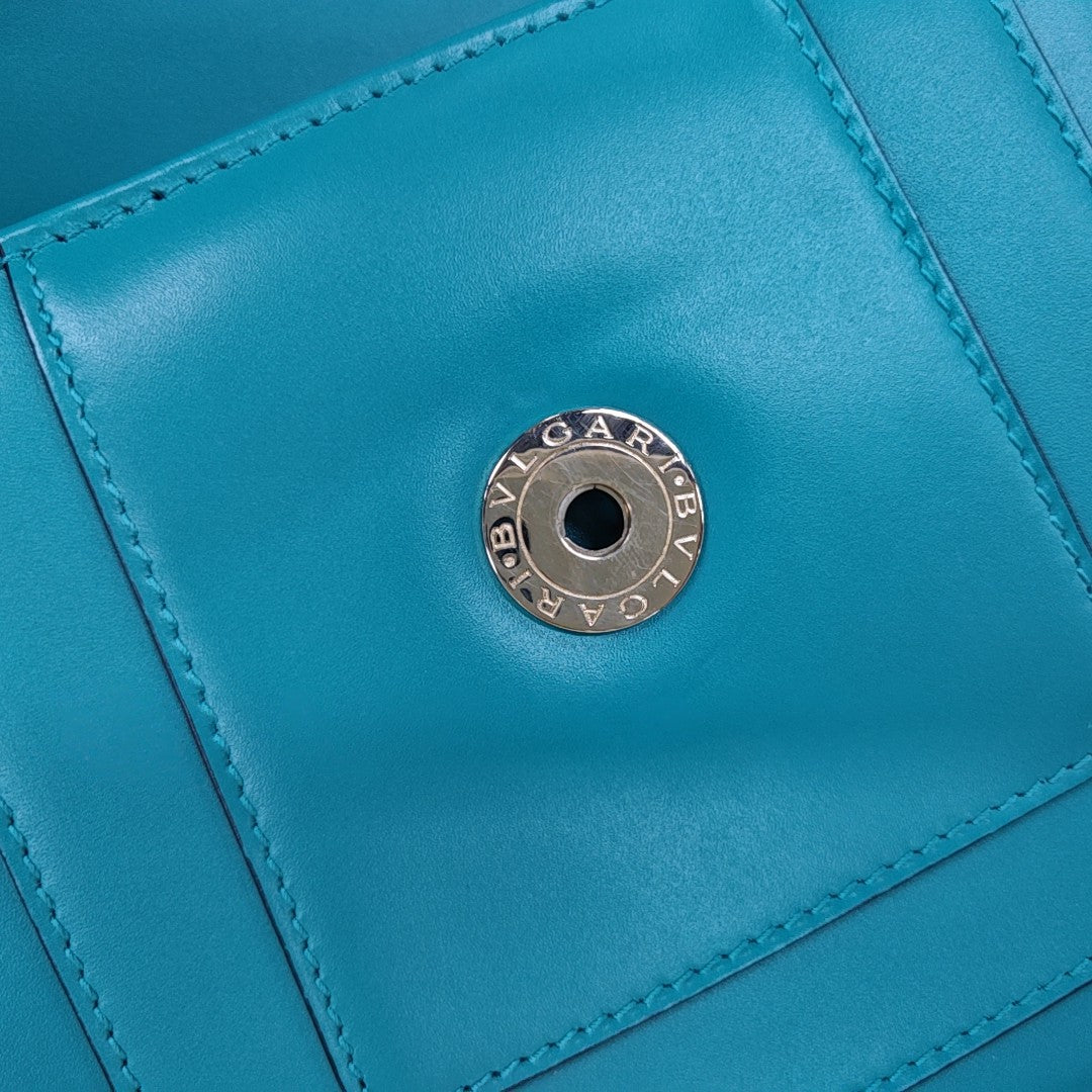 SERPENTI FOREVER Small Calfskin Blue