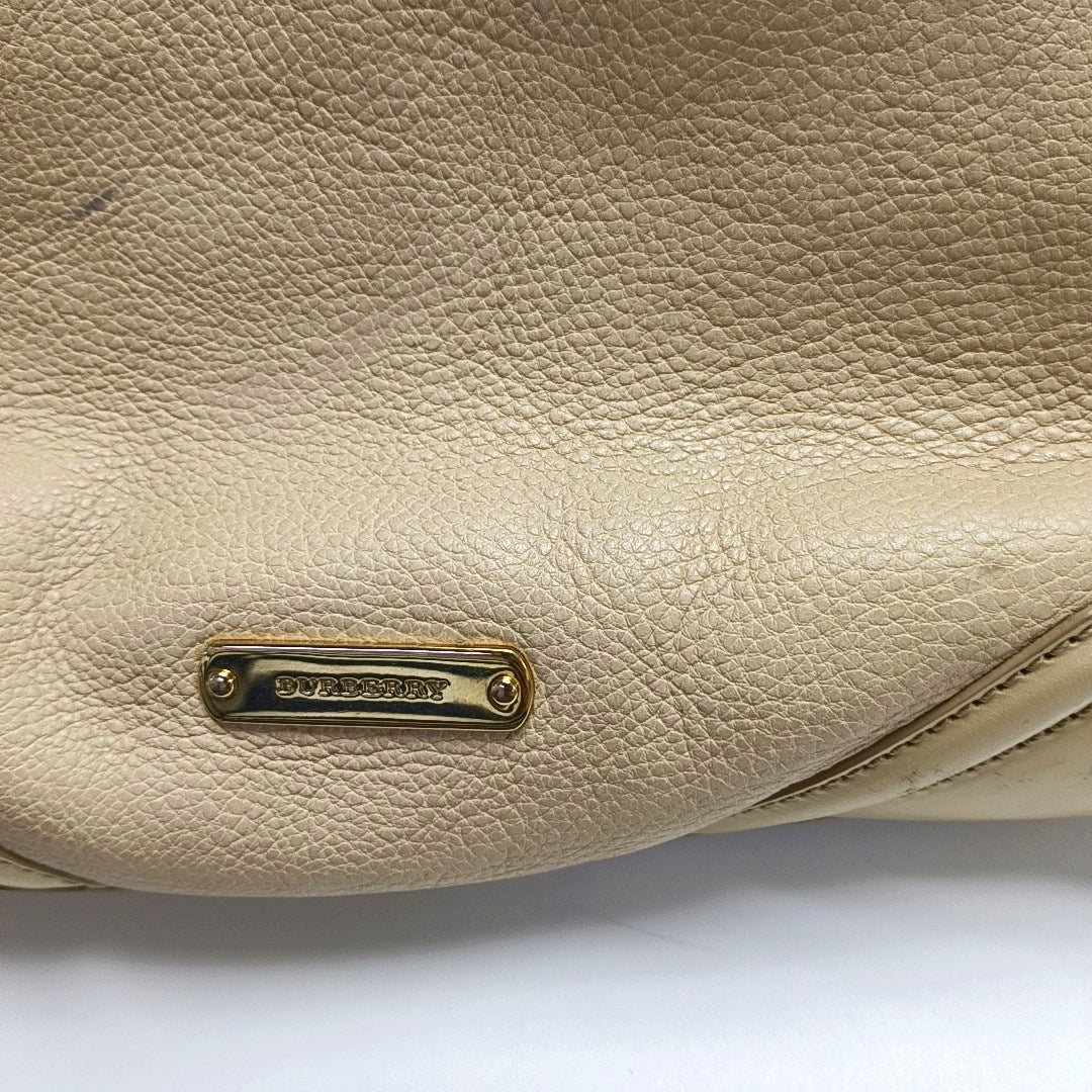 Authenticated pre-owned  Canterbury Medium Calfskin Beige - Tote Bag at Looply