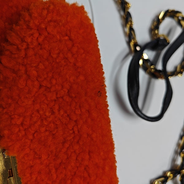 Baguette Mini Sheepskin Orange
