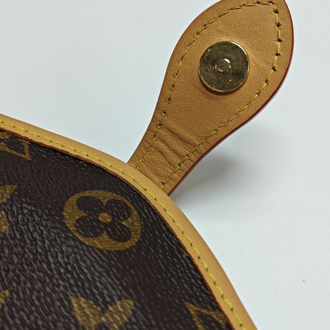 FOLD ME Monogram Coated Canvas Brown