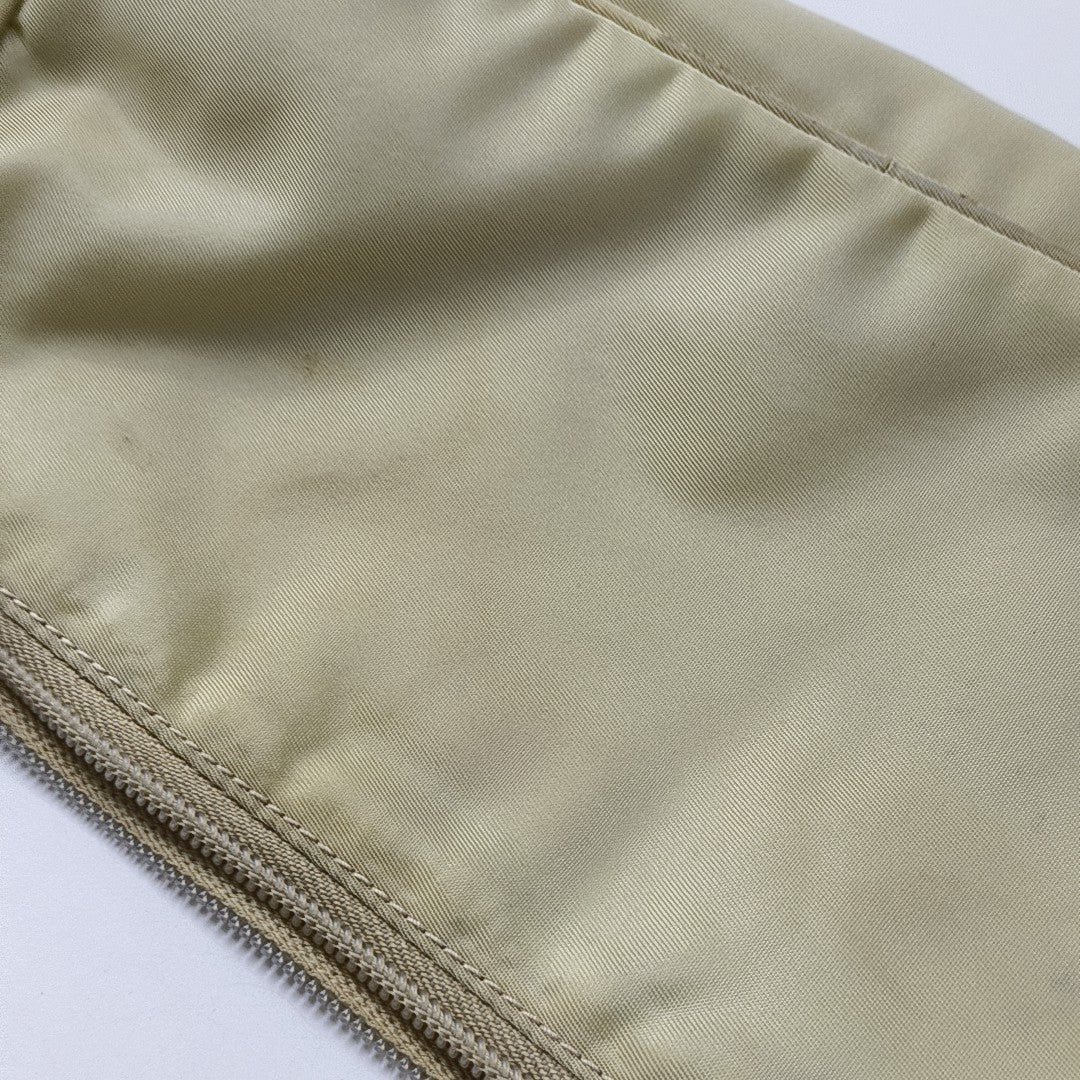Pochette Accessoire Nylon Beige