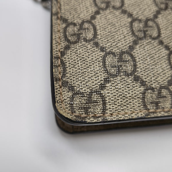 Dionysus Mini Monogram Coated Canvas Beige