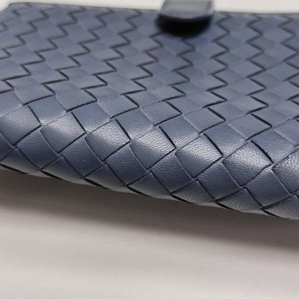 Lambskin Wallet Blue