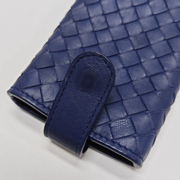 Calfskin Coin Purse Blue