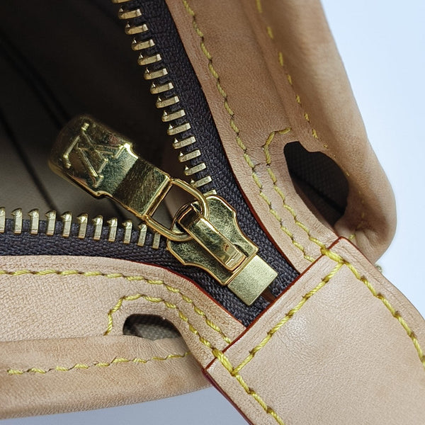 NEVERFULL BB Monogram Coated Canvas Brown