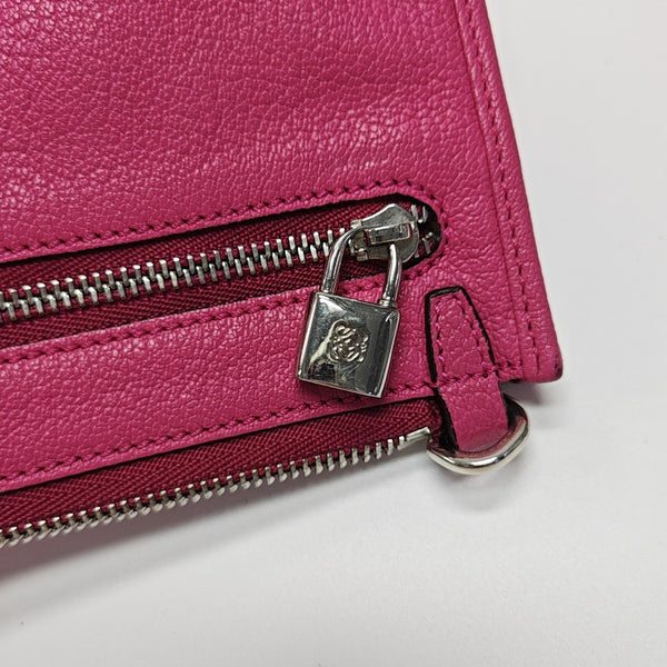 Calfskin Shoulder Bag Pink
