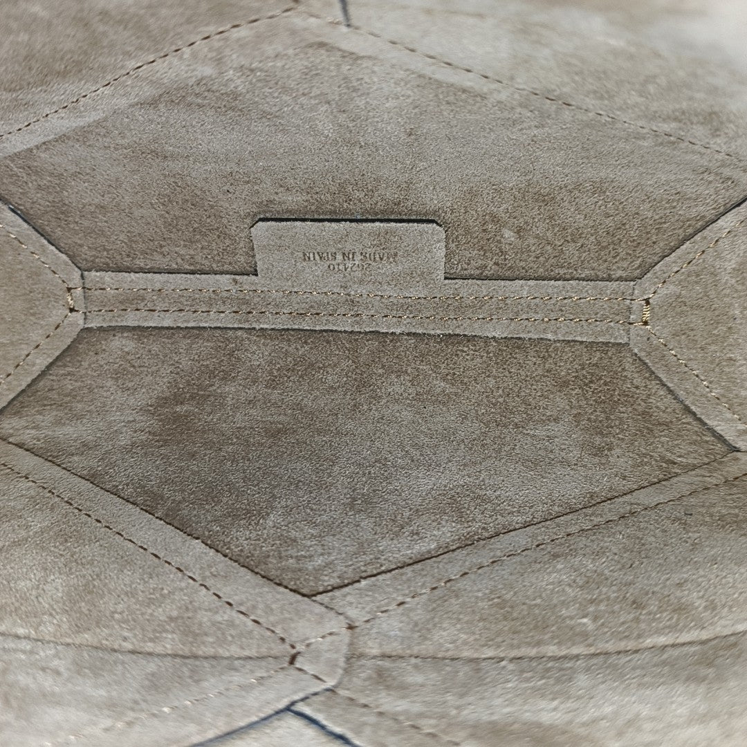 Origami Ala Quilted Lambskin Black