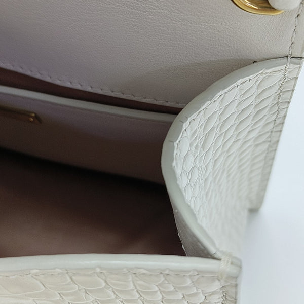 Miu Lady Calfskin White