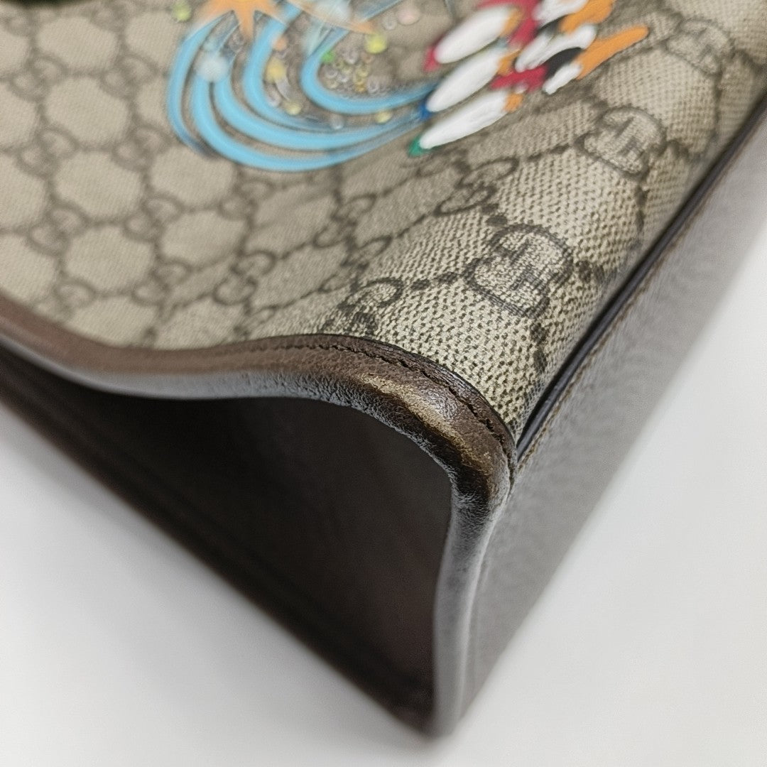 Disney X Gucci Monogram Coated Canvas Beige