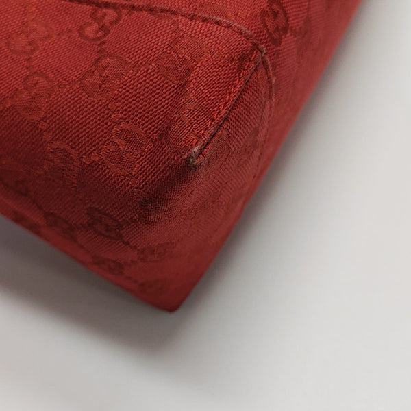 Monogram Canvas Top Handle Bag Red