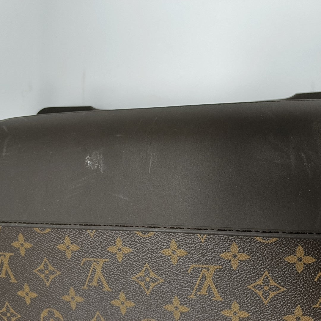 PEGASE 65 Monogram Coated Canvas Brown