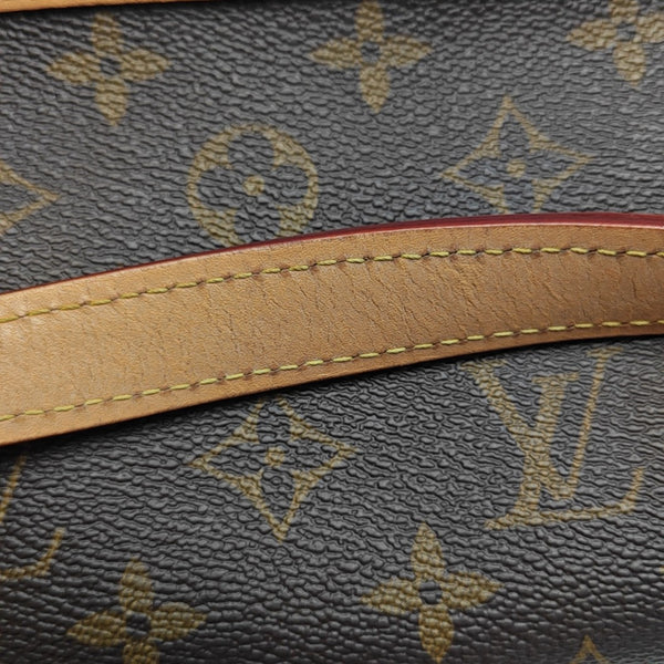 DIANE Nano Monogram Coated Canvas Brown