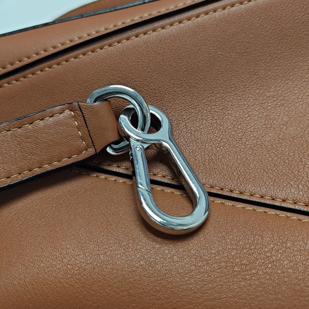 Puzzle Small Calfskin Brown