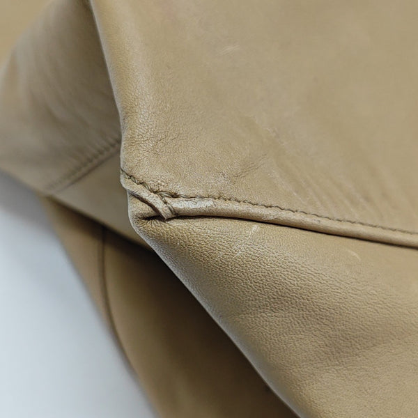 Calfskin Tote Bag Beige