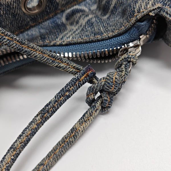 Le Cagole Small Denim Blue