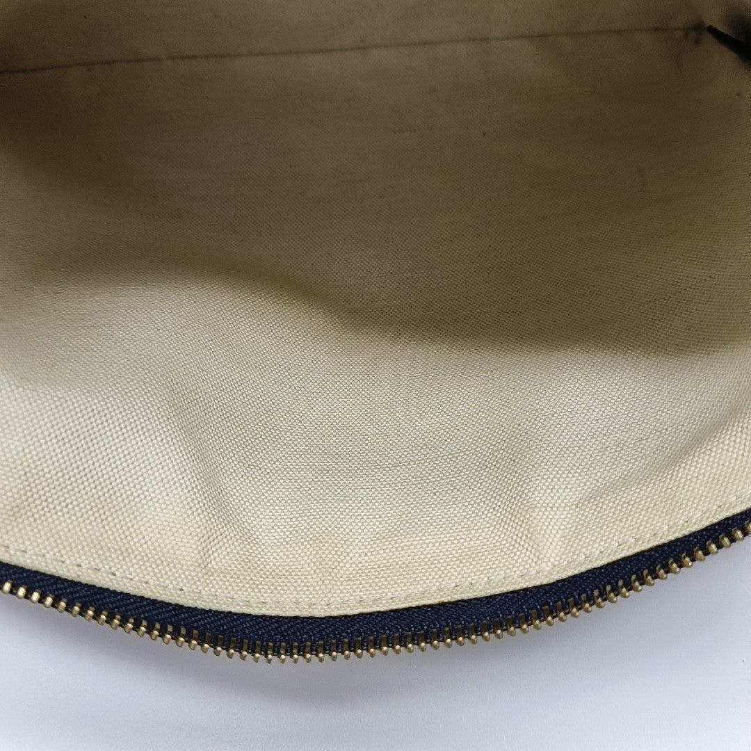 Travel Kit Large Oblique Canvas Blue