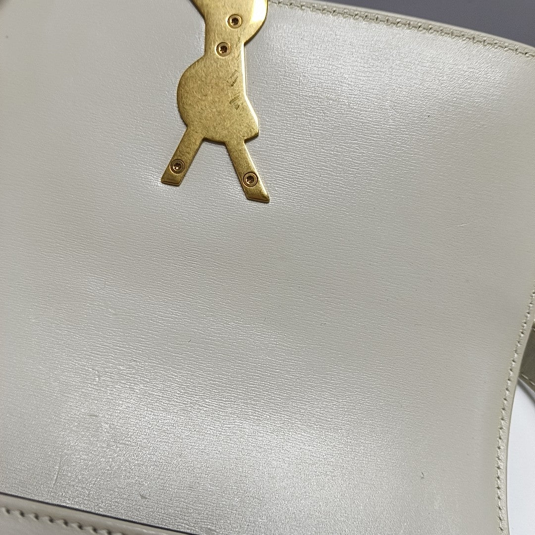 SOLFERINO Small Calfskin White