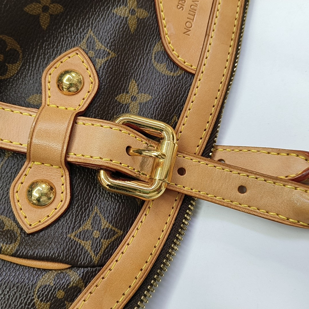 TIVOLI GM Monogram Coated Canvas Brown