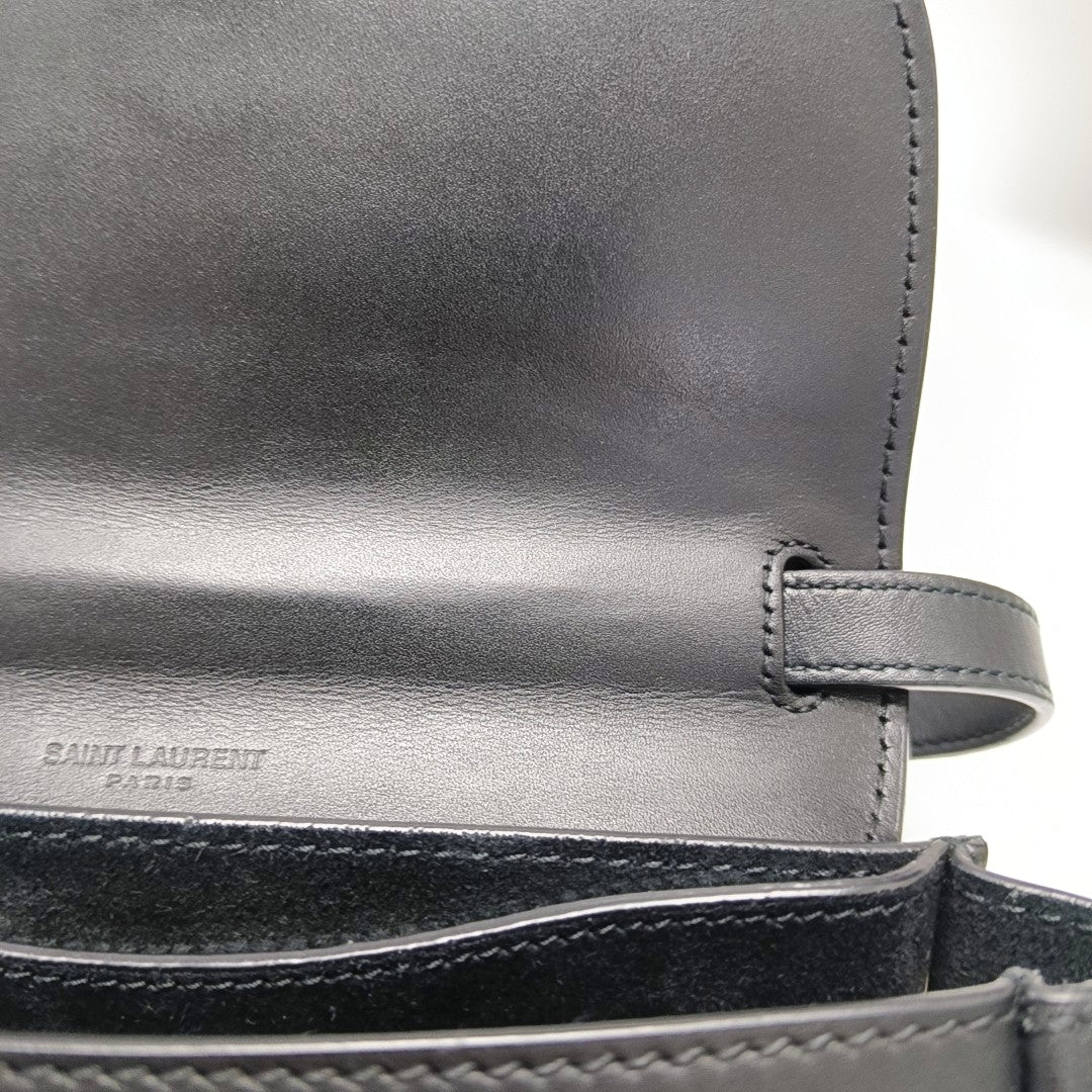 Authenticated pre-owned  KAIA Small Calfskin Black - Shoulder Bag at Looply