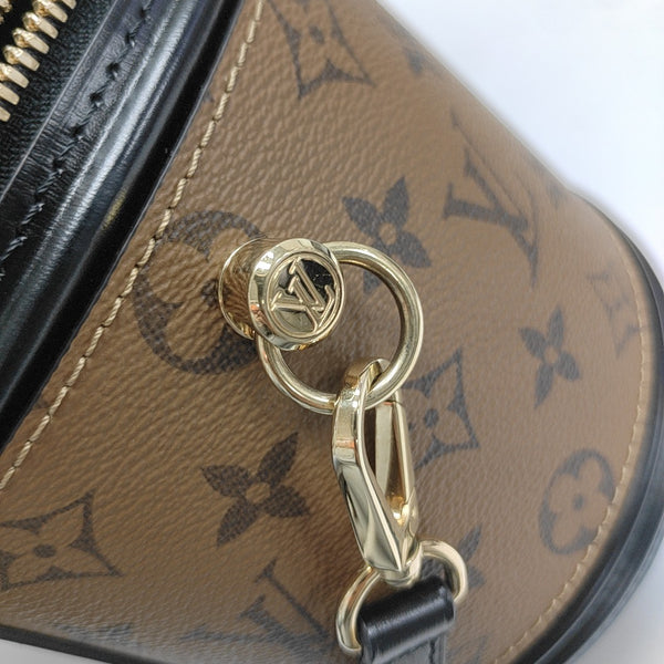 CANNES PM Monogram Coated Canvas Brown