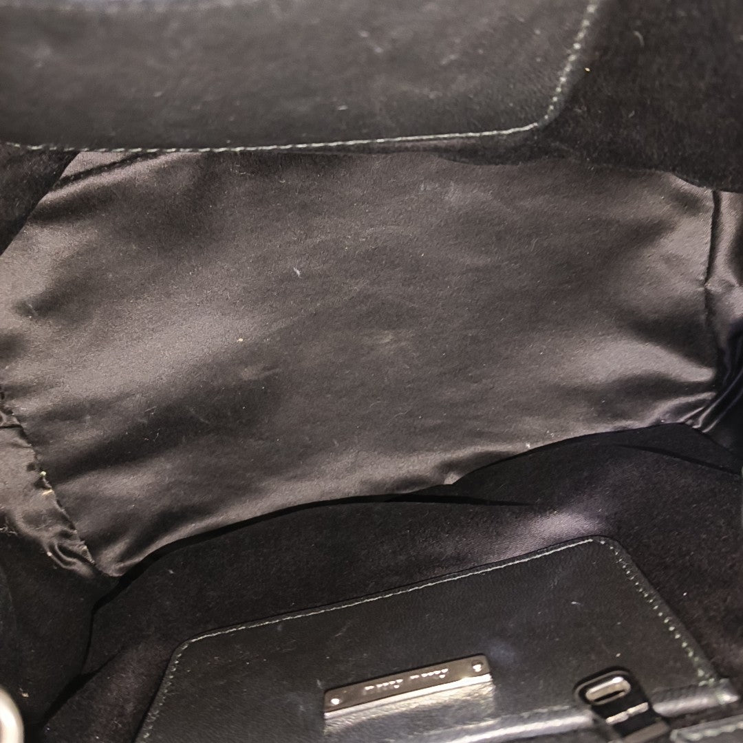 Avenue Quilted Lambskin Black