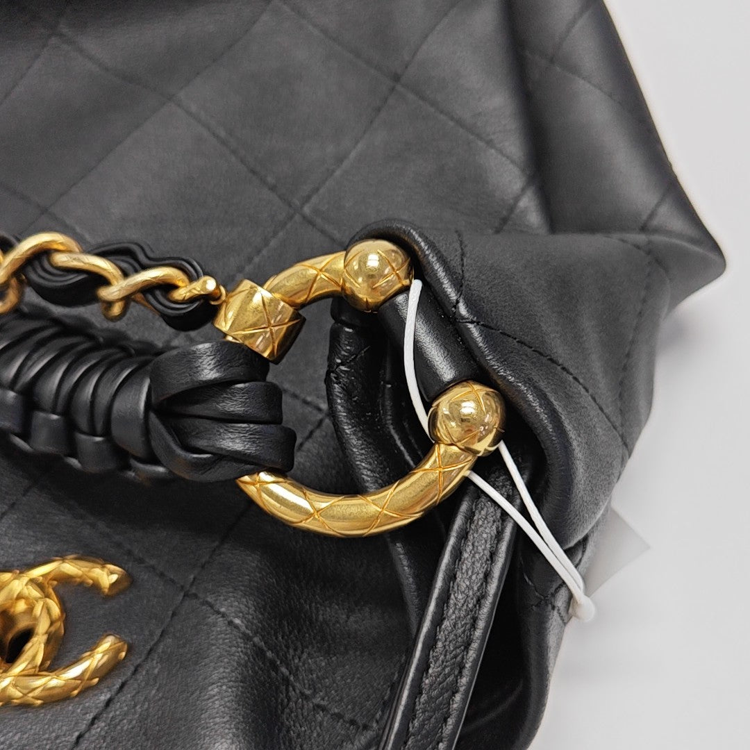Quilted Calfskin Black