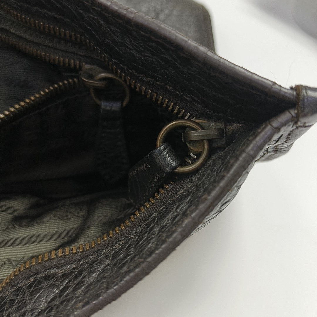 Canvas Top Handle Bag Multicolor
