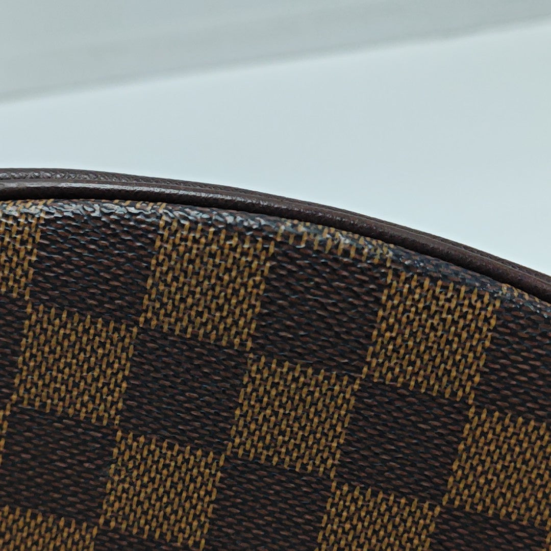 BUCKET PM Damier Ebene Coated Canvas Brown