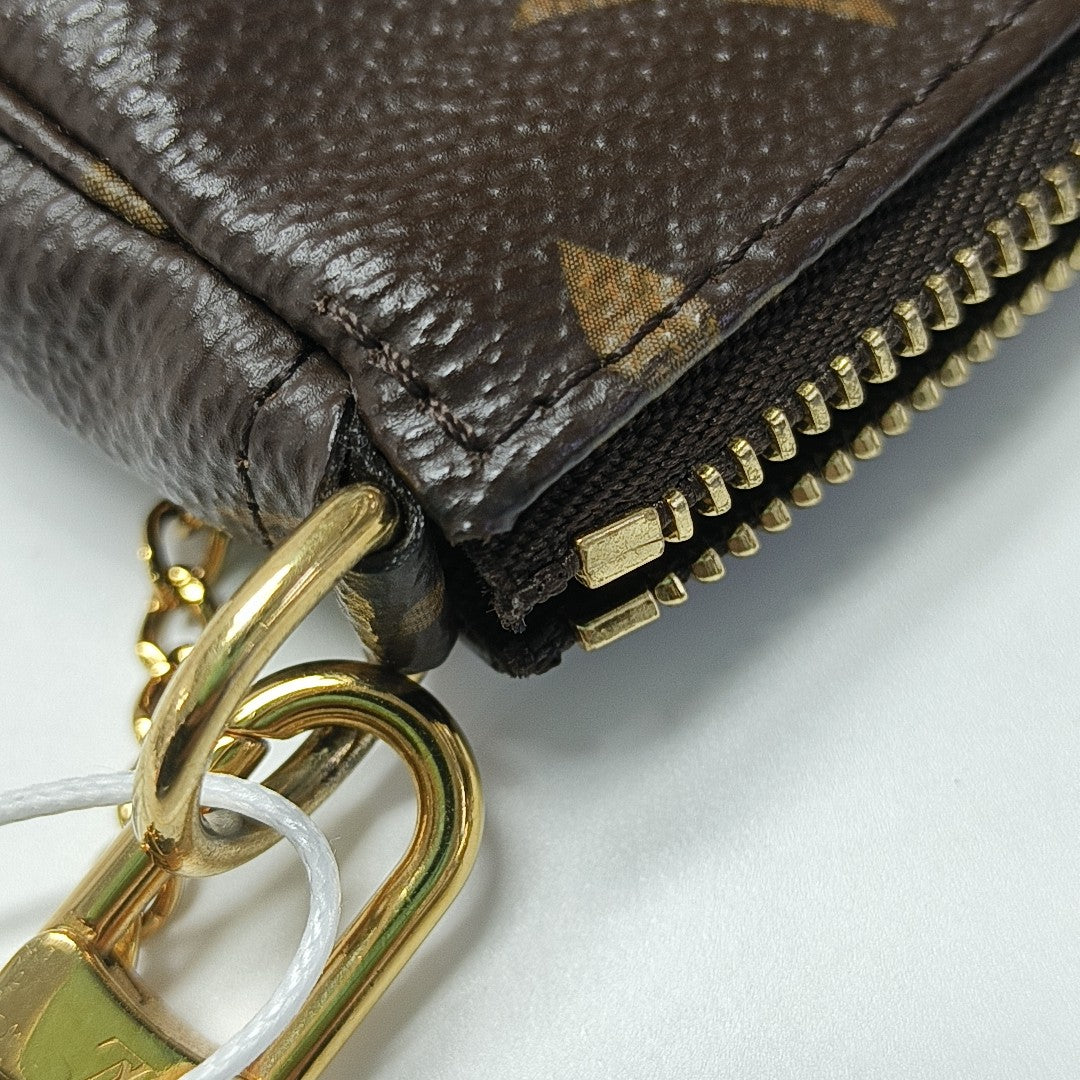 ACCESSOIRES Mini Monogram Coated Canvas Brown