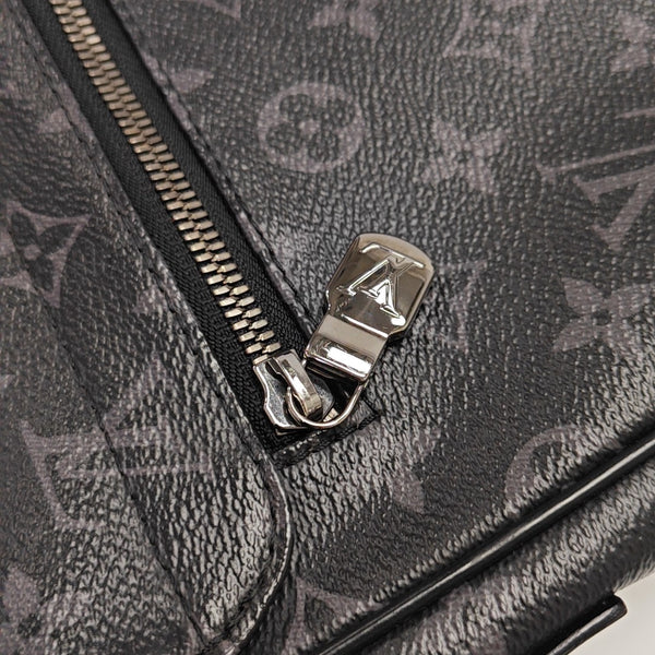 DISTRICT MM Monogram Coated Canvas Black