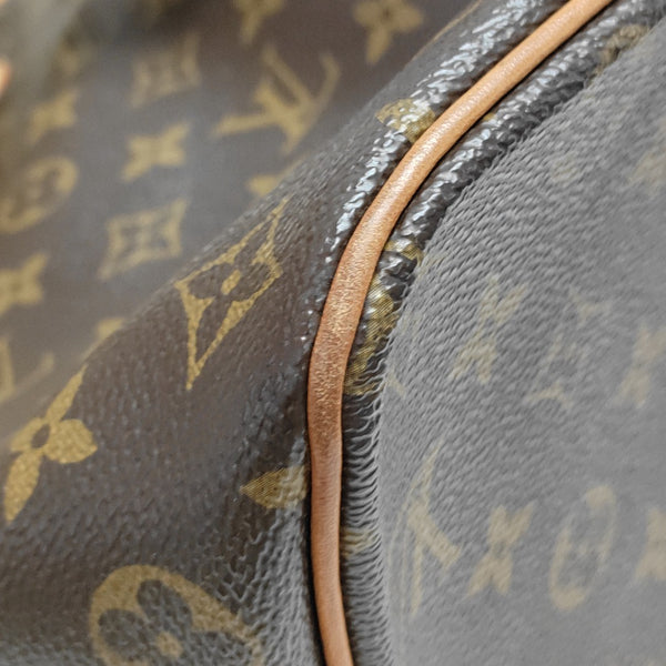 PALERMO GM Monogram Coated Canvas Brown