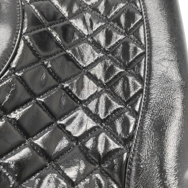 CHANEL 31 Mini Quilted Calfskin Black