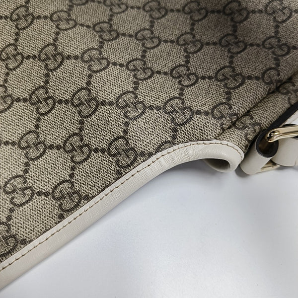 Ligne Shima Monogram Coated Canvas Beige